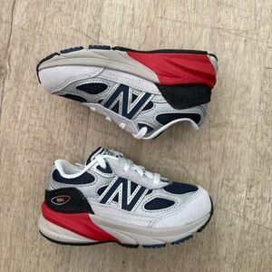 New Balance 990v6 ‘Grey Red’ TD IC990GN6 Size 7c, 8c & 9c New